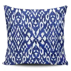TAYRONA STORE - Funda Cojin Sin Relleno Figura Geométrica Azul 04