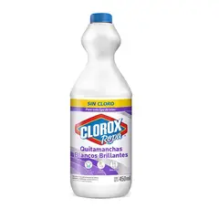 TECNOQUIMICAS - Blanqueador Clorox Blanco Brillante 450 ml