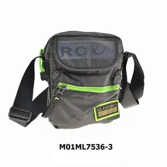 VIROX - MANOS LIBRES PARA HOMBRE GRIS CON RIVETE VERDE_.