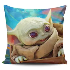 TAYRONA STORE - Funda Cojin Sin Relleno Star Wars Baby Yoda 03