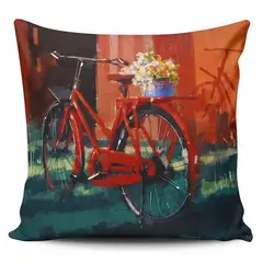 TAYRONA STORE - Funda Cojin Sin Relleno Bicicleta Vintage 26