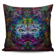 TAYRONA STORE - Funda Cojin Sin Relleno Ojos Colores 01