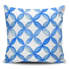 TAYRONA STORE - Funda Cojin Sin Relleno Patrón Azul 07