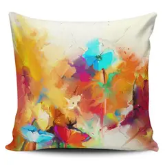 TAYRONA STORE - Funda Cojin Sin Relleno Pintura Flores 73