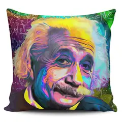 TAYRONA STORE - Funda Cojin Sin Relleno Albert Einstein 01