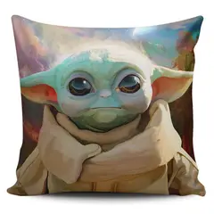 TAYRONA STORE - Funda Cojin Sin Relleno Star Wars Baby Yoda 01