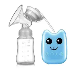 MUNDO BEBE - Extractor De Leche Materna Eléctrico Tetero AZUL