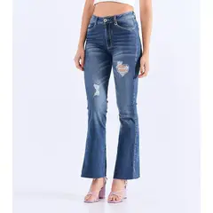 DEREK - Jean Para Mujer Bota Recta