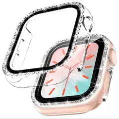 GENERICO - Case Protector Brillantes Para AppIe Watch Series 44mm - Transparente