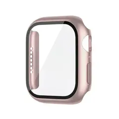 GENERICO - Case Funda Protector Para AppIe Watch Series 45mm - Rosa perlado