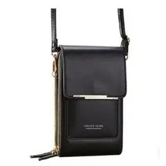 GENERICO - Bolso Cartera Cruzado Pequeño Mujer Tipo Cuero