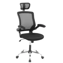 GENERICO - SILLA PRESIDENCIAL EJECUTIVA PARA OFICINA CROMADA ATENAS