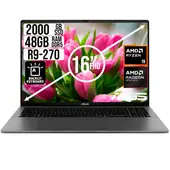 ASUS - PORTATIL AMD RYZEN 9 270 SSD 2TB RAM 48GB LED 16 FULL HD