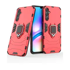 GENERICO - Estuche Anti Golpes Para Samsung Galaxy A05S Con Anillo Rojo