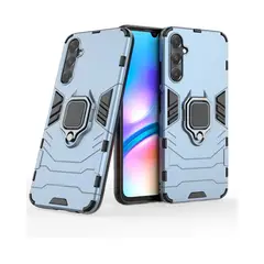 GENERICO - Estuche Anti Golpes Para Samsung Galaxy A05S Con Anillo Azul