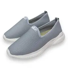 XIAN SHOES - Tenis Ultralivianos Mujer Flex Ref F-705 Plata