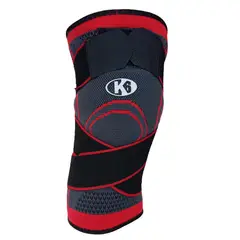 K6 - Rodillera Deportiva de Compresion Para Gym, Crossfit, Hacer Ejercicio S-M Ajustable