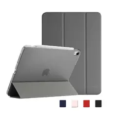 GENERICO - Estuche Para iPad Air 4 y Air 5 de 10.9 + Vidrio Cerámico - Gris