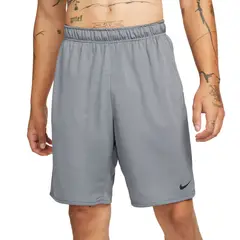 NIKE - Pantaloneta Dri Fit Totalyty Knit 9”-Gris