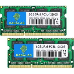 GENERICO - Memoria Ram Rasalas 16gb (8gbx2) Pc3l-12800s Ddr3 1600 Mhz