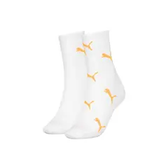 PUMA - MEDIAS PUMA MUJER CAT LOGO BLANCO