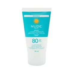 NUDE - Protector Solar Sensación Liviana Spf80 40ml