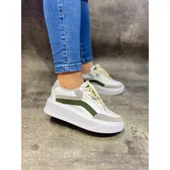 EVEGONZ - Zapato Casual Urbano Calzado Plano Cómodo Tenis Informal