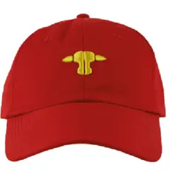 JUAN BECERRA BELTS - Gorra Juan Becerra Rojo Amarillo