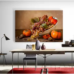 TAYRONA STORE - Cuadro En Lienzo Para Comedor Bodegon 051 120x80cm