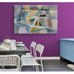 TAYRONA STORE - Cuadro En Lienzo Para Comedor Pintura Abstracta 245 70x50cm