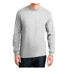 AFM - Camibusos Manga Larga 100% Algodón Cuello Redondo