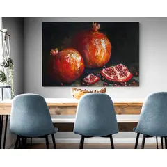 TAYRONA STORE - Cuadro En Lienzo Para Comedor Bodegon 094 70x50cm