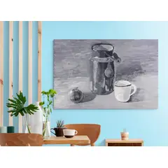 TAYRONA STORE - Cuadro En Lienzo Para Comedor Bodegon 073 100x70cm