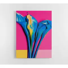 TAYRONA STORE - Cuadro En Lienzo Para Comedor Flores 148 75x100cm