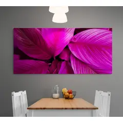 TAYRONA STORE - Cuadro En Lienzo Para Comedor Hojas 103 150x70cm