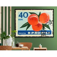 TAYRONA STORE - Cuadro Lienzo Para Comedor Bodegon Fruta Estampilla 070 160x120cm