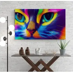 TAYRONA STORE - Cuadro En Lienzo Para Comedor Gatos 260 170x100cm