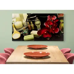 TAYRONA STORE - Cuadro En Lienzo Para Comedor Bodegon 221 130x70cm