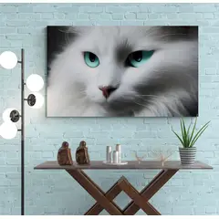 TAYRONA STORE - Cuadro En Lienzo Para Comedor Gatos 261 170x100cm