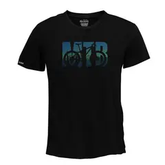 CREACIONES NU CROWN - Camiseta Bicicleta Cicla MTB Nu Crown Hombre Color Negro