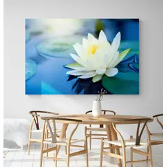 TAYRONA STORE - Cuadro En Lienzo Para Comedor Flor De Loto 053 150x100cm