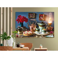 TAYRONA STORE - Cuadro En Lienzo Para Comedor Bodegon 213 120x80cm