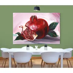 TAYRONA STORE - Cuadro En Lienzo Para Comedor Bodegon Frutas 121 120x80cm