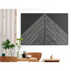 TAYRONA STORE - Cuadro En Lienzo Para Comedor Diseño Minimalista 293 50x35cm