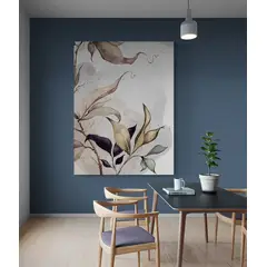 TAYRONA STORE - Cuadro En Lienzo Para Comedor Hojas Verdes 199 75x100cm