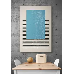 TAYRONA STORE - Cuadro En Lienzo Para Comedor Diseño Minimalista 225 35x50cm
