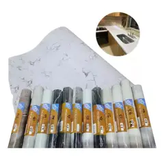 GENERICO - Papel Tapiz Con Adhesivo 60cms X 2 Mts Efecto Marmol