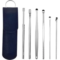 GENERICO - Kit Limpieza Y Cuidado De Oídos En Estuche X6