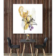TAYRONA STORE - Cuadro En Lienzo Para Comedor Diseño Minimalista 430 90x90cm