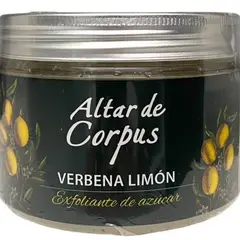 ALTAR DE CORPUS - Exfoliante de azúcar de Verbena Limón